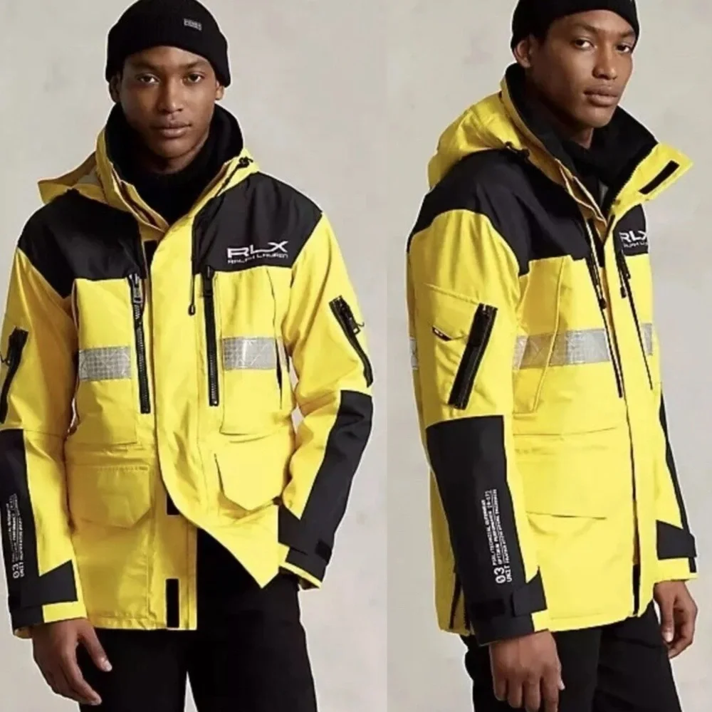 Polo tech hooded cargo jacket